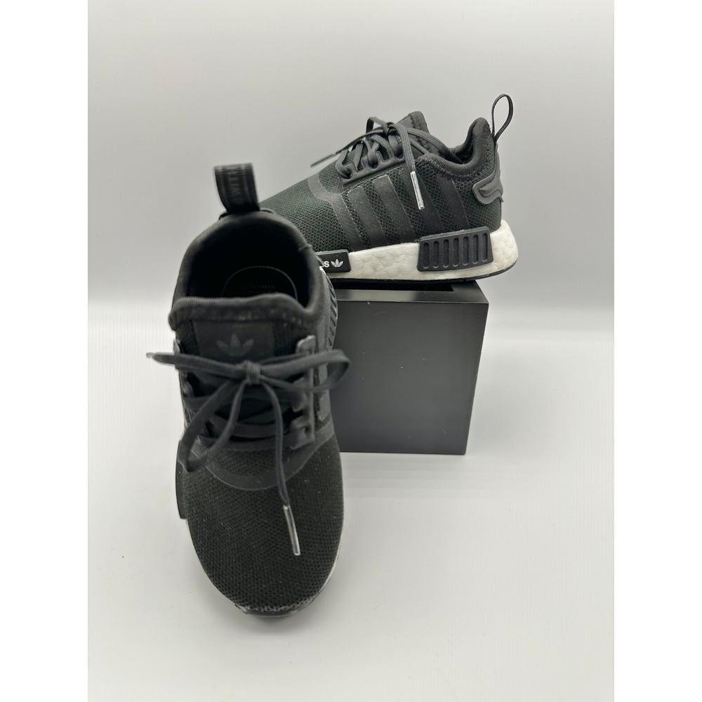 adidas NMD_R1 Primeblue Toddler Size Kids 7K Black H02345 Sneakers